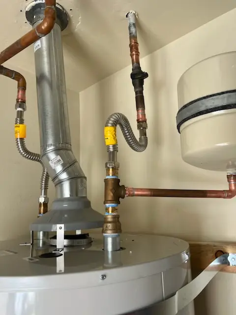 Water heater installation and plumbing repair in Evans Town